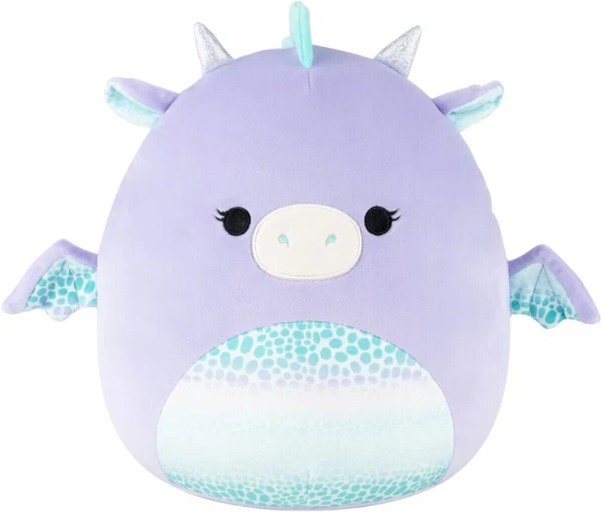 SQUISHMALLOWS Fialový dráček - Drow, 30 cm