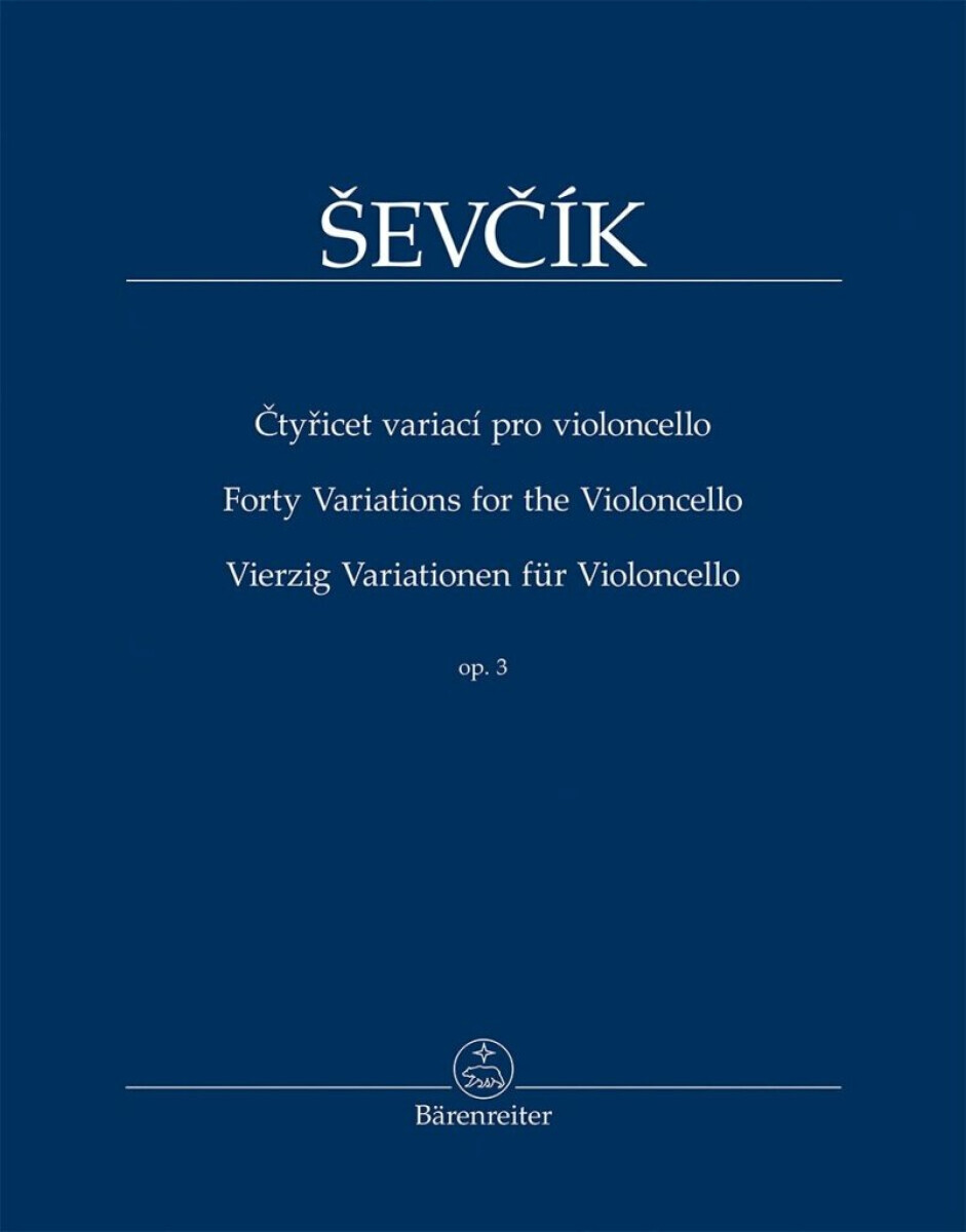 Čtyřicet variací pro violoncello op. 3 - Otakar Ševčík, Tomáš Jamník