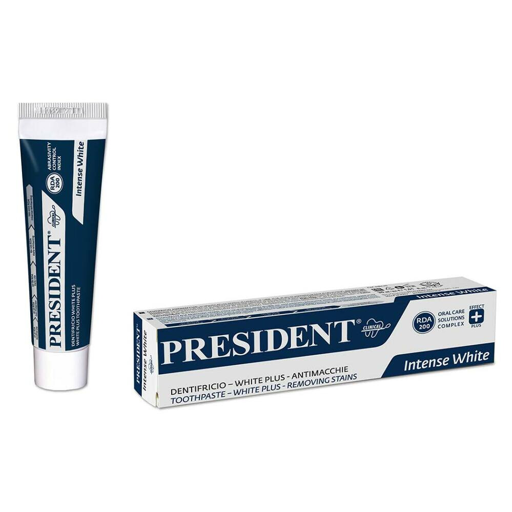PRESIDENT  White Plus Intensivní zubní pasta bělicí 30ml