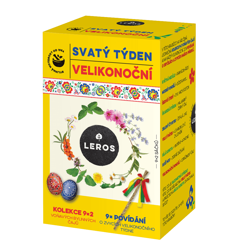 LEROS Svatý týden velikonoční 9 x 2 nálevových sáčků