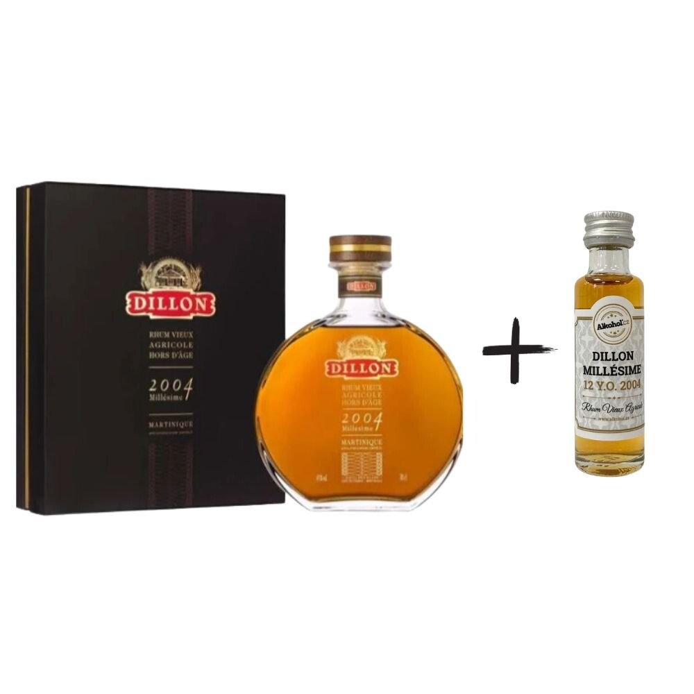 Dillon Rhum Vieux Agricole Millésime 12y 2004 0,7l 43% + miniatura