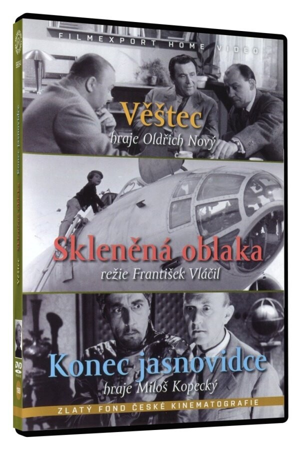 Věštec + Skleněná oblaka + Konec jasnovidce (DVD)