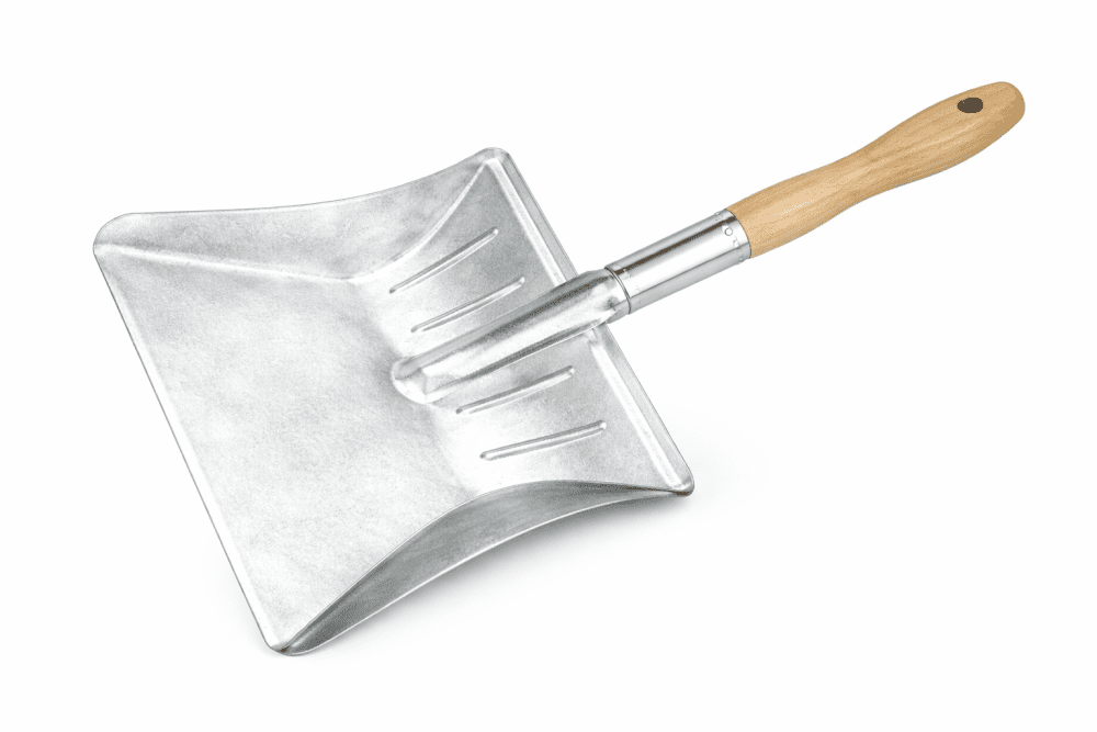 Lopatka na smetí silná Zn-s dřevěnou ručkou  BZ2