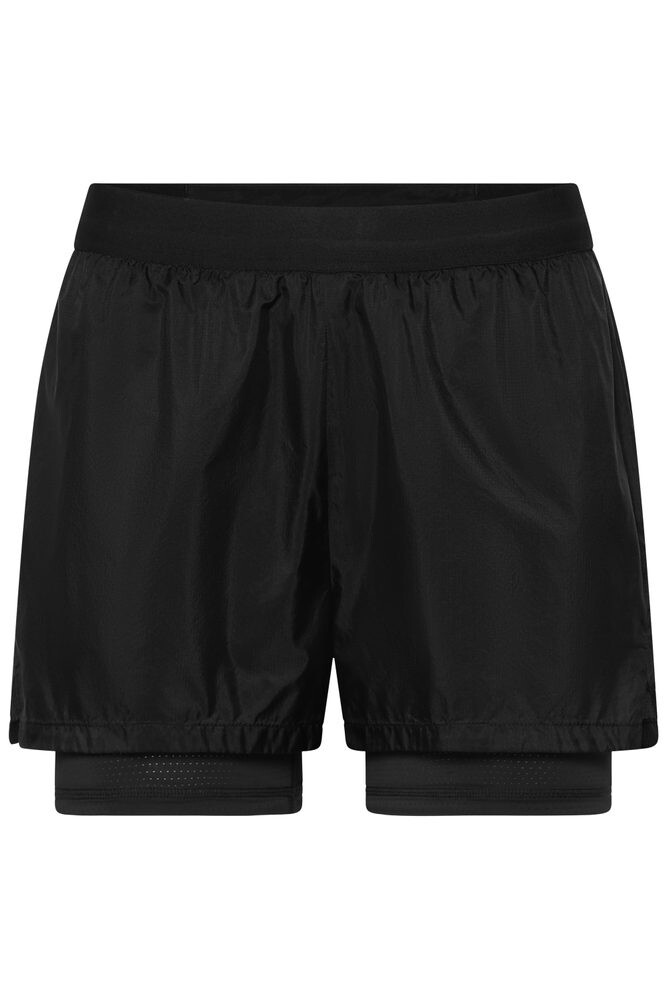 James and Nicholson Dámské běžecké kraťasy JN1395 - Černá | 2XL