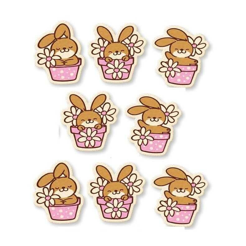 Günthart Velikonoční zajíci z bílé čokolády 8ks