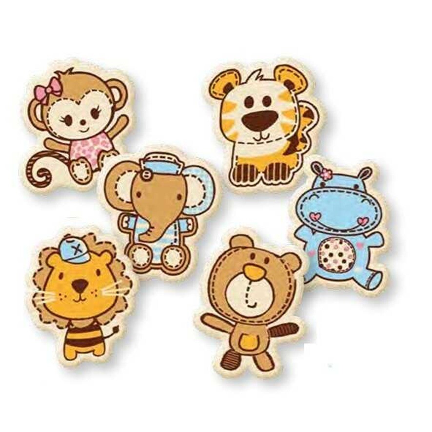 Günthart Zvířátka z bílé čokolády 6ks