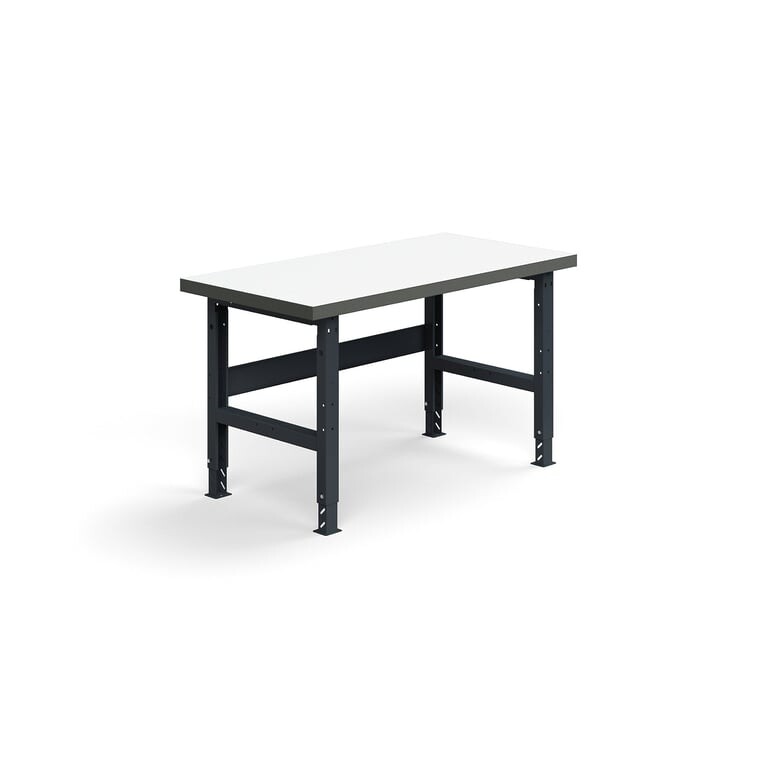 Dílenský stůl TRUST, 1500x760mm, 600 kg, vysokotlaký laminát
