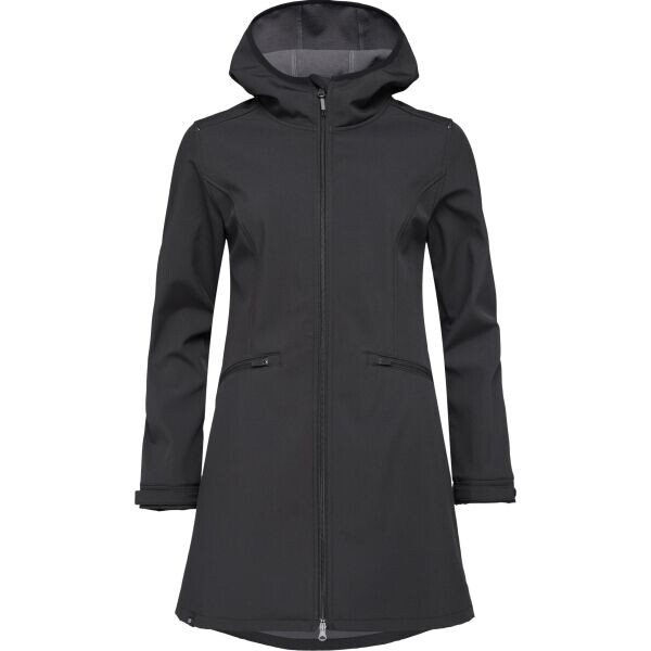 Willard ORCA Dámský celorozepínací softshellový kabát, černá, velikost
