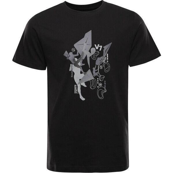 ALPINE PRO NESAD Pánské triko, černá, velikost