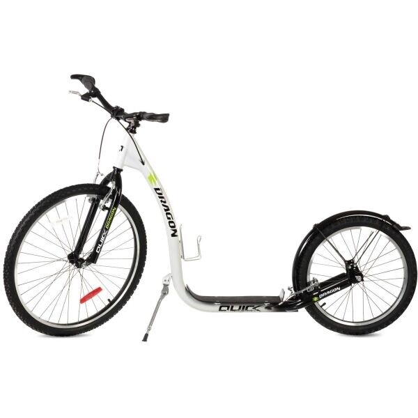 Quick DRAGON 26/20 Koloběžka, bílá, velikost