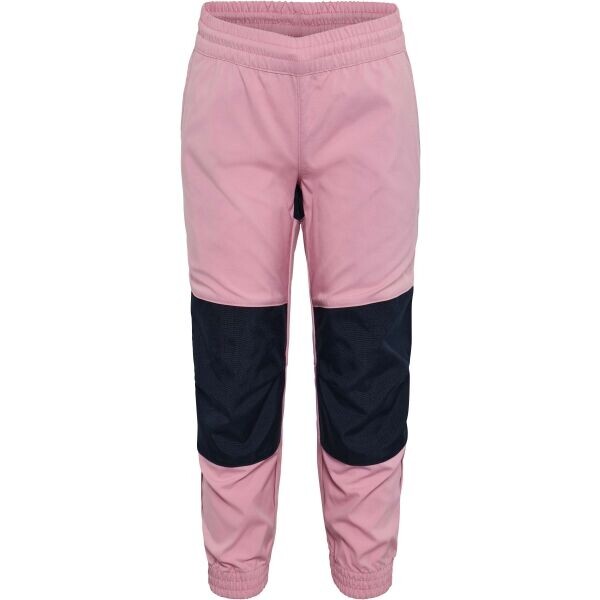 DIDRIKSONS FLOX Dívčí softshellové kalhoty, růžová, velikost