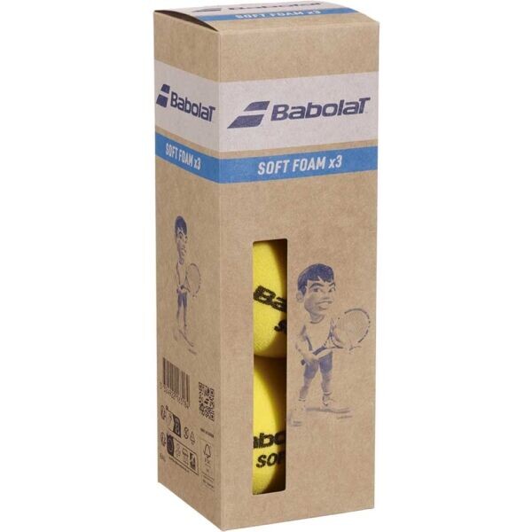 Babolat SOFT FOAM X3 Tenisové míče, žlutá, velikost