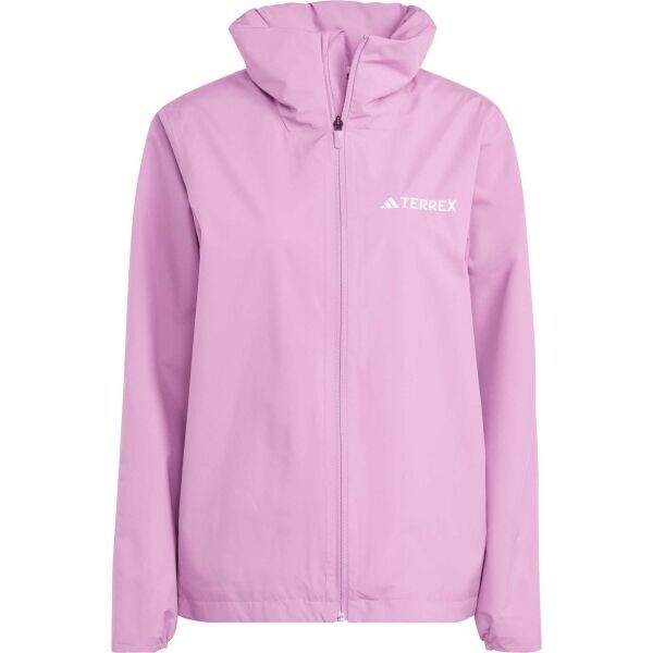 adidas MULTI TERREX ESSENTIALS 2L R JACKET W Dámská bunda, fialová, velikost