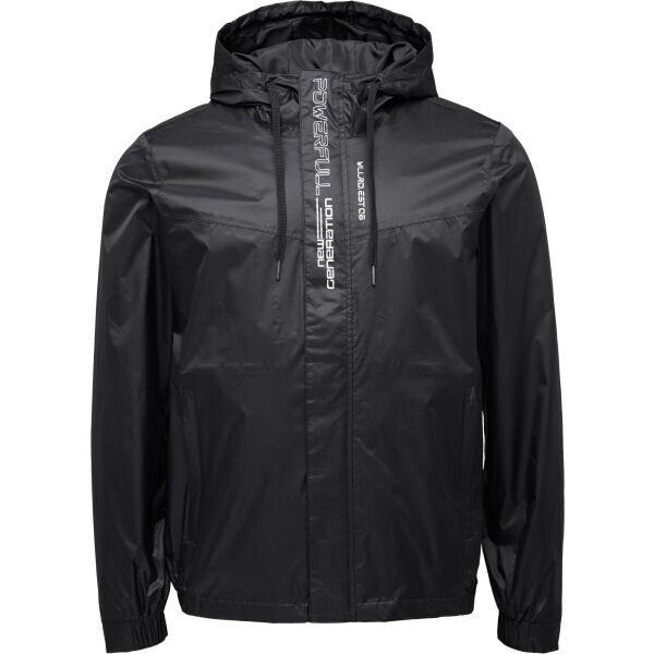 Willard MEGIS Pánská šusťáková bunda, černá, velikost