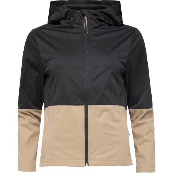 Willard LORINA Lehká dámská softshellová bunda, černá, velikost