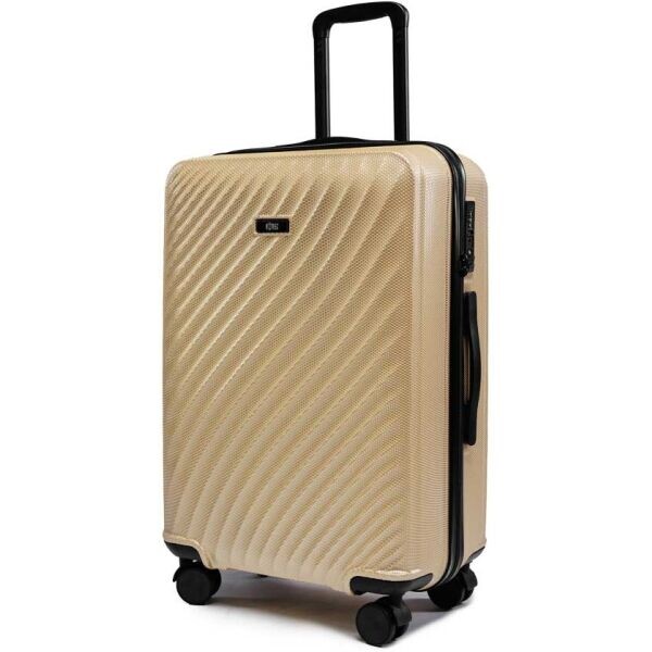 ROWEX ROSELINE L Cestovní kufr, béžová, velikost