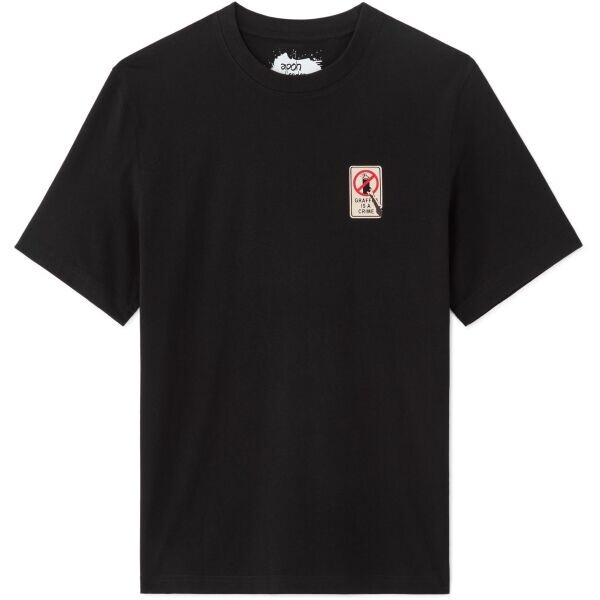 CELIO LNEBAN2 Pánské bavlněné tričko, černá, velikost