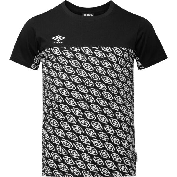 Umbro CUSH Pánské triko, černá, velikost