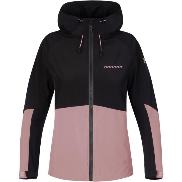 Hannah ADYSON Dámská softshellová bunda, černá, velikost