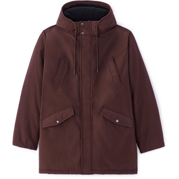 CELIO MUGRID Pánská parka, vínová, velikost
