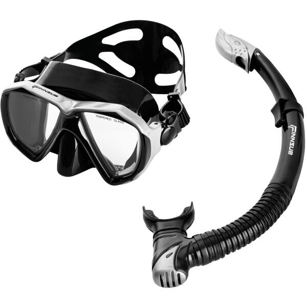 FINNSUB TRITON SET ADULT Potápěčský set, černá, velikost