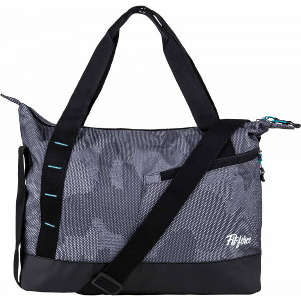 Fitforce AZALEA Dámská taška přes rameno, šedá, velikost