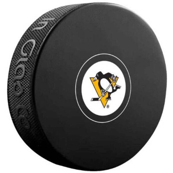 INGLASCO PITTSBURGH PEMGUINS AUTOGRAPH BLISTER Hokejový puk, černá, velikost