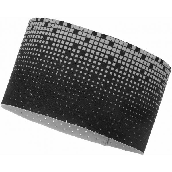 Runto WIDE Sportovní čelenka, černá, velikost