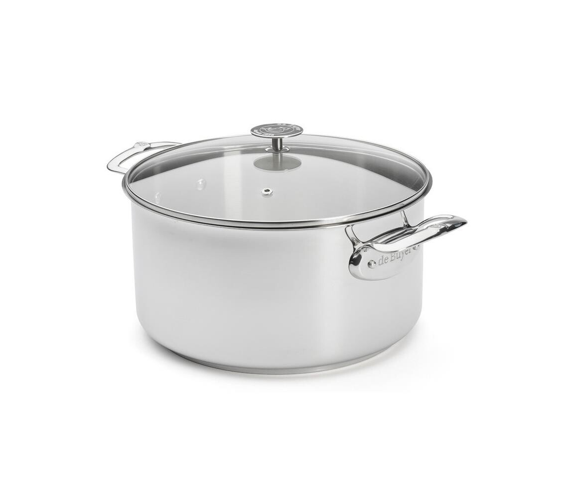 De Buyer 3427.28 - Hrnec s poklicí MILADY 28 cm nerez 3427.28