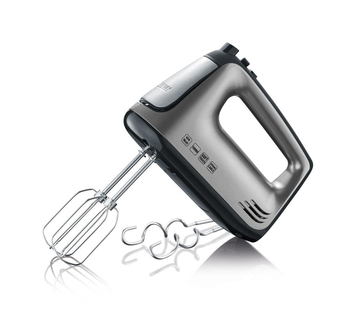 Severin HM 3832 - Ruční šlehač 400W/230V nerez/černá HM 3832