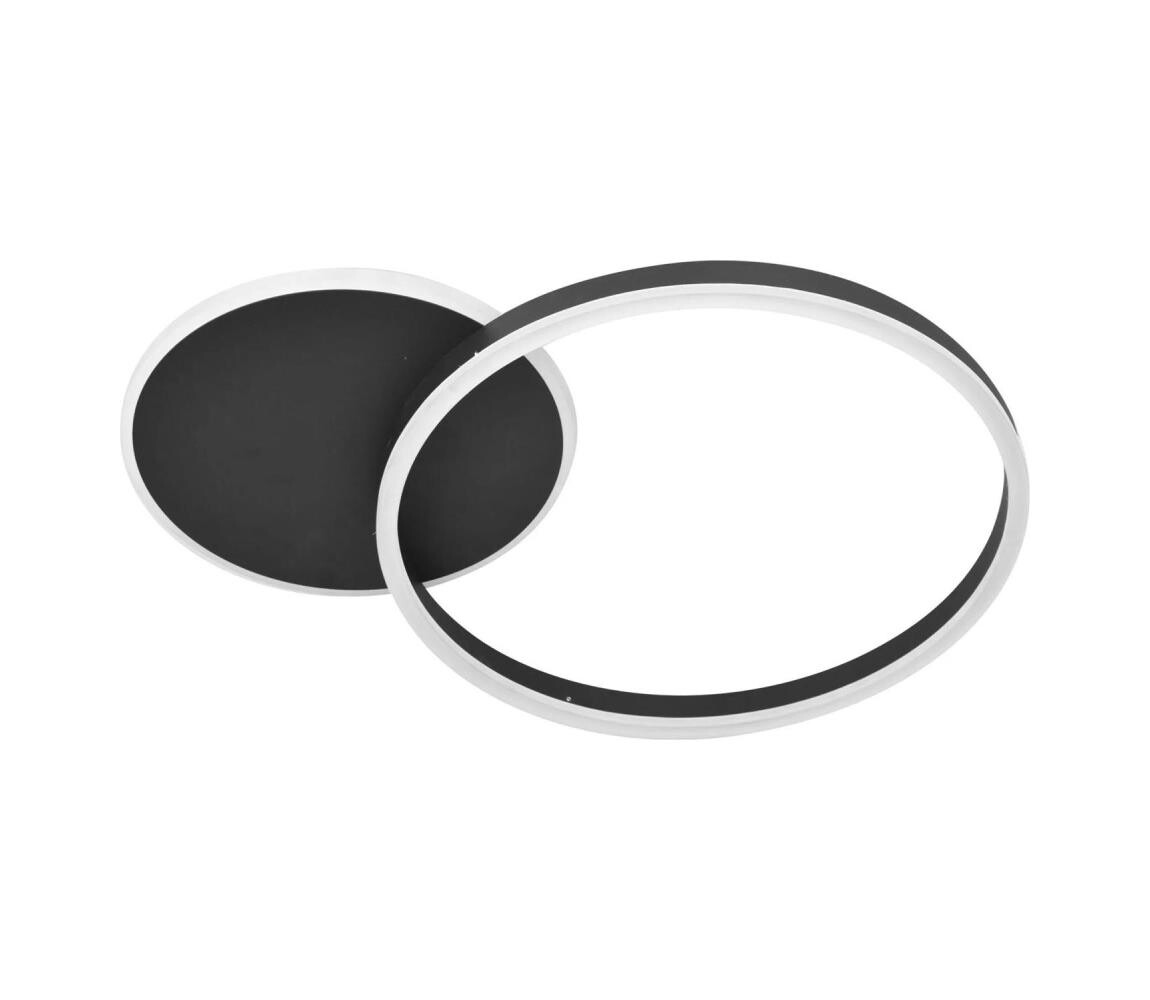 LED Stropní svítidlo ROMAN LED/33W/230V 4000K černá 328229