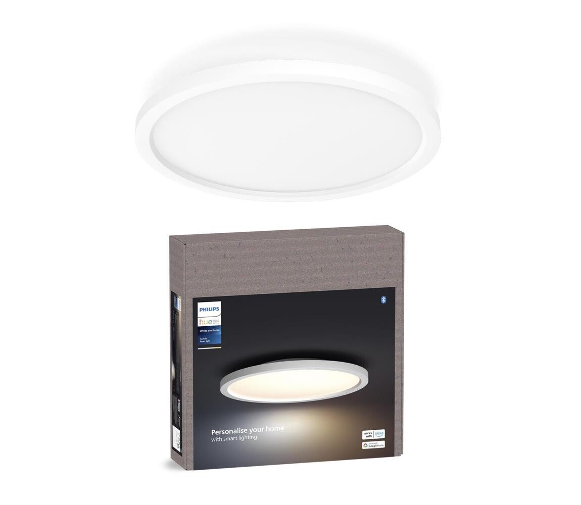 Philips - LED Stmív. stropní svítidlo Hue AURELLE LED/21W/230V pr. 39,5 cm bílá 8720169328938