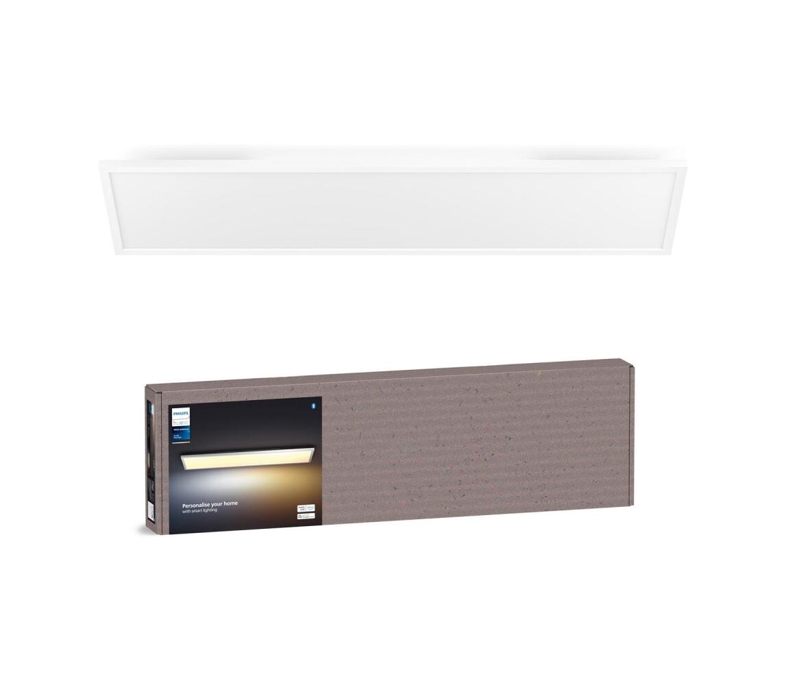 Philips - LED Stmív. stropní svítidlo Hue AURELLE LED/39W/230V 120x30 cm bílá 8720169328952