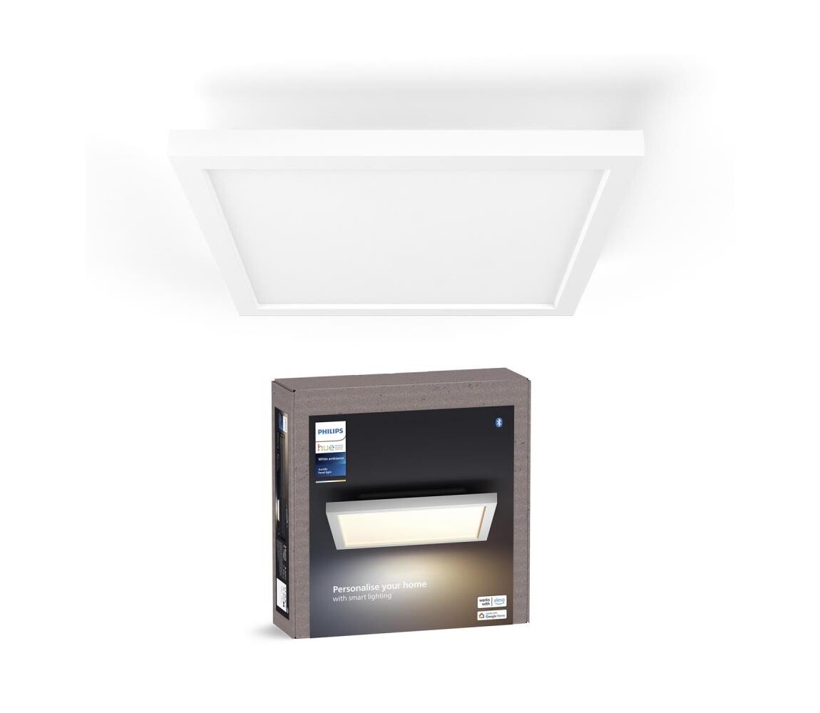 Philips - LED Stmívat. stropní svítidlo Hue AURELLE LED/19W/230V 30x30 cm bílá 8720169328976