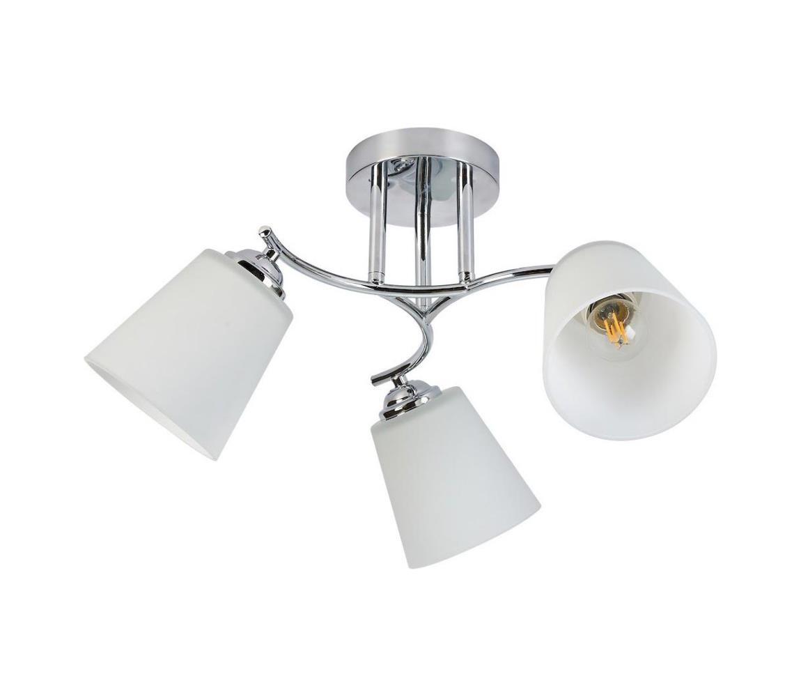 Přisazený lustr PAFOS 3xE27/15W/230V lesklý chrom ML2260