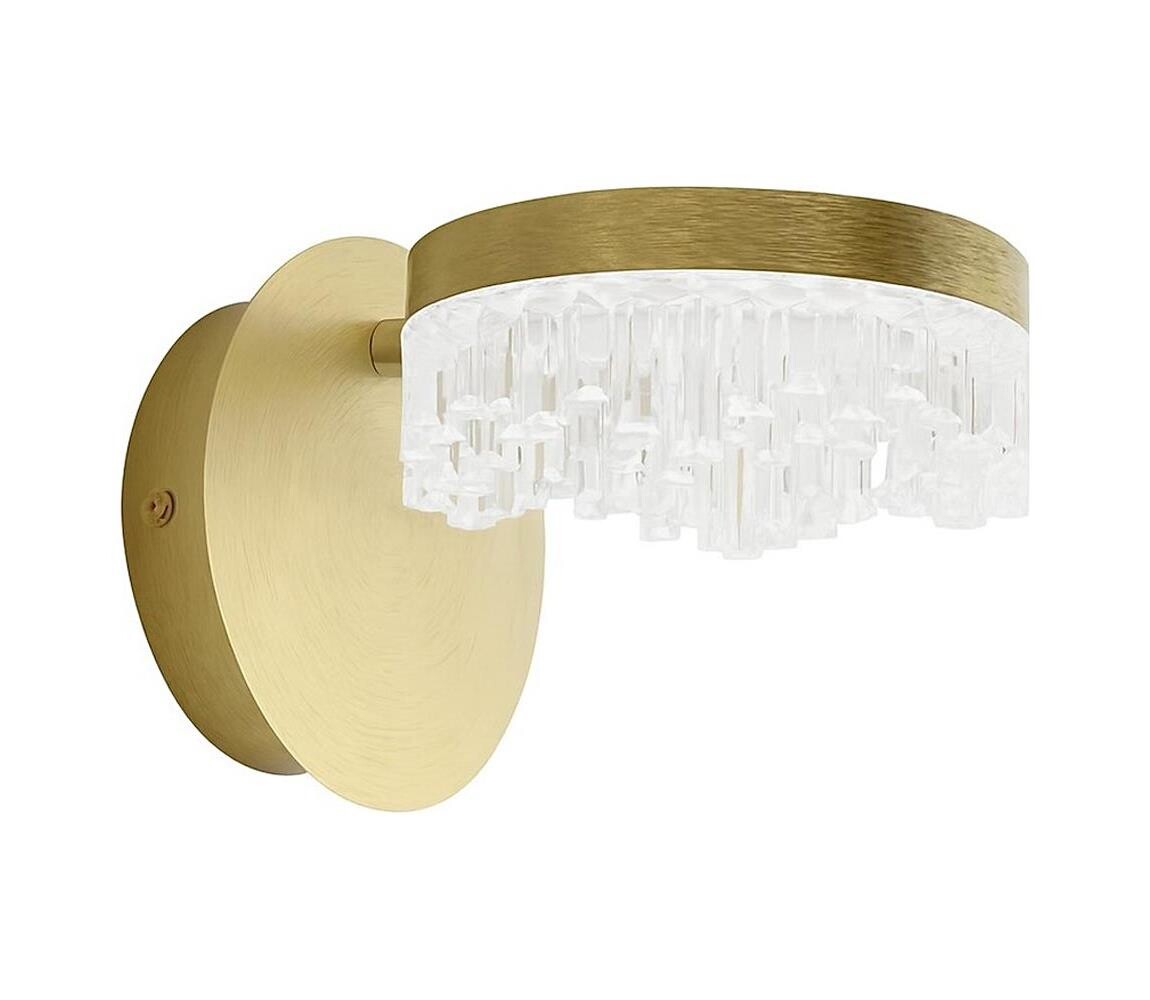 LED Nástěnná lampa LED/4W/230V zlatá ML2409