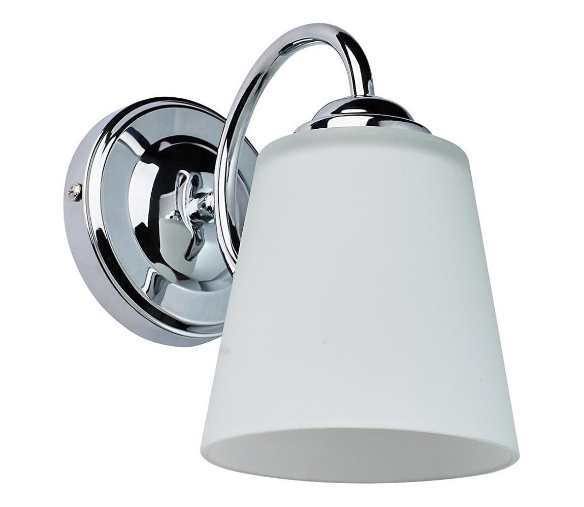 Nástěnná lampa PAFOS 1xE27/15W/230V lesklý chrom ML2259