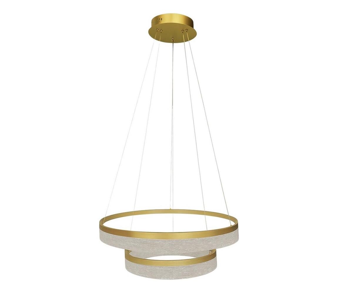 LED Lustr na lanku GALA LED/54W/230V pr. 60 cm zlatá ML2241