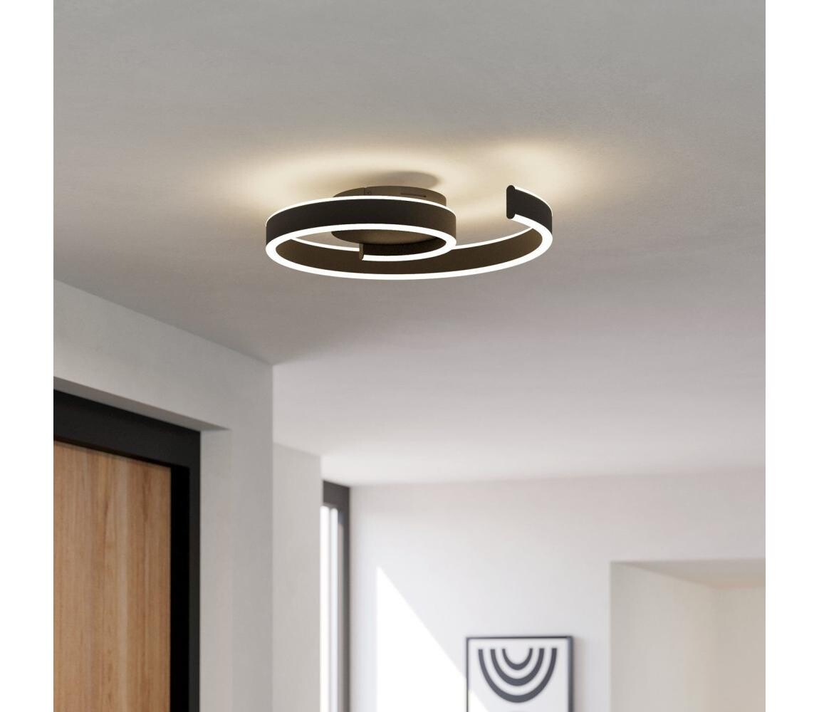 Eglo 901888 -LED RGBW Stmívatelné stropní svítidlo ANDABAIA-Z LED/37W/230V černá 901888