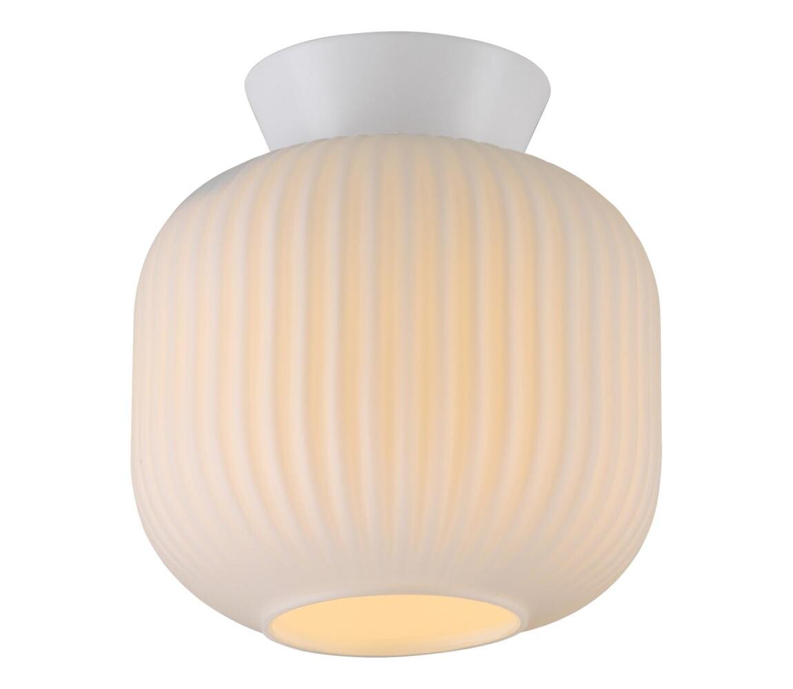 Schöner Wohnen 13574-16 - Stropní svítidlo NAMI 1xE27/25W/230V pr. 20 cm bílá 13574-16