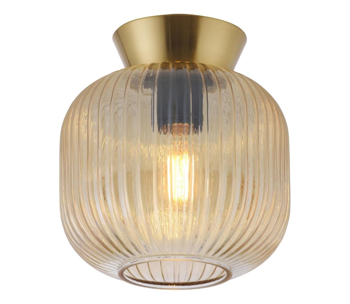 Schöner Wohnen 13574-27 - Stropní svítidlo NAMI 1xE27/25W/230V pr. 20 cm zl/béž 13574-27