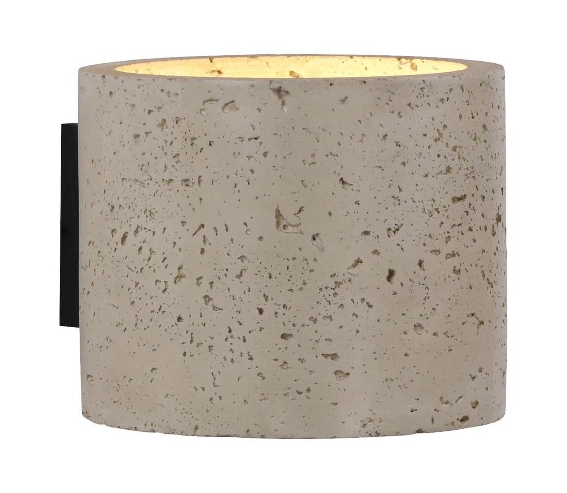 Schöner Wohnen 12542-42 - Nástěnné svítidlo TRAVENTA 1xG9/10W/230V beton 12542-42