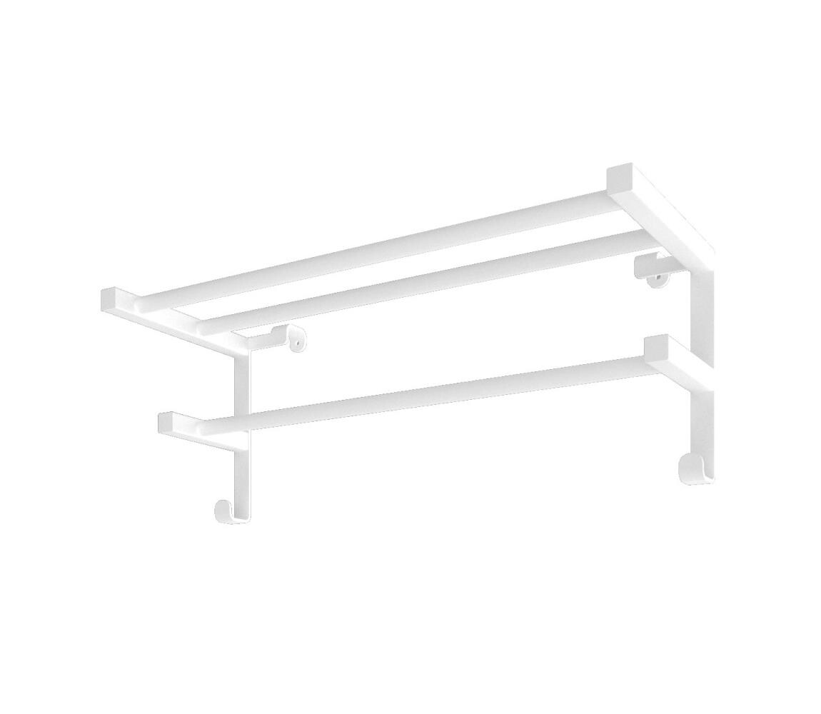 Mario-Radiators Sušák ručníků na koupelnový radiátor HF SHEFFIELD 52x20,4 cm bílá 3.0.1100.13.WM