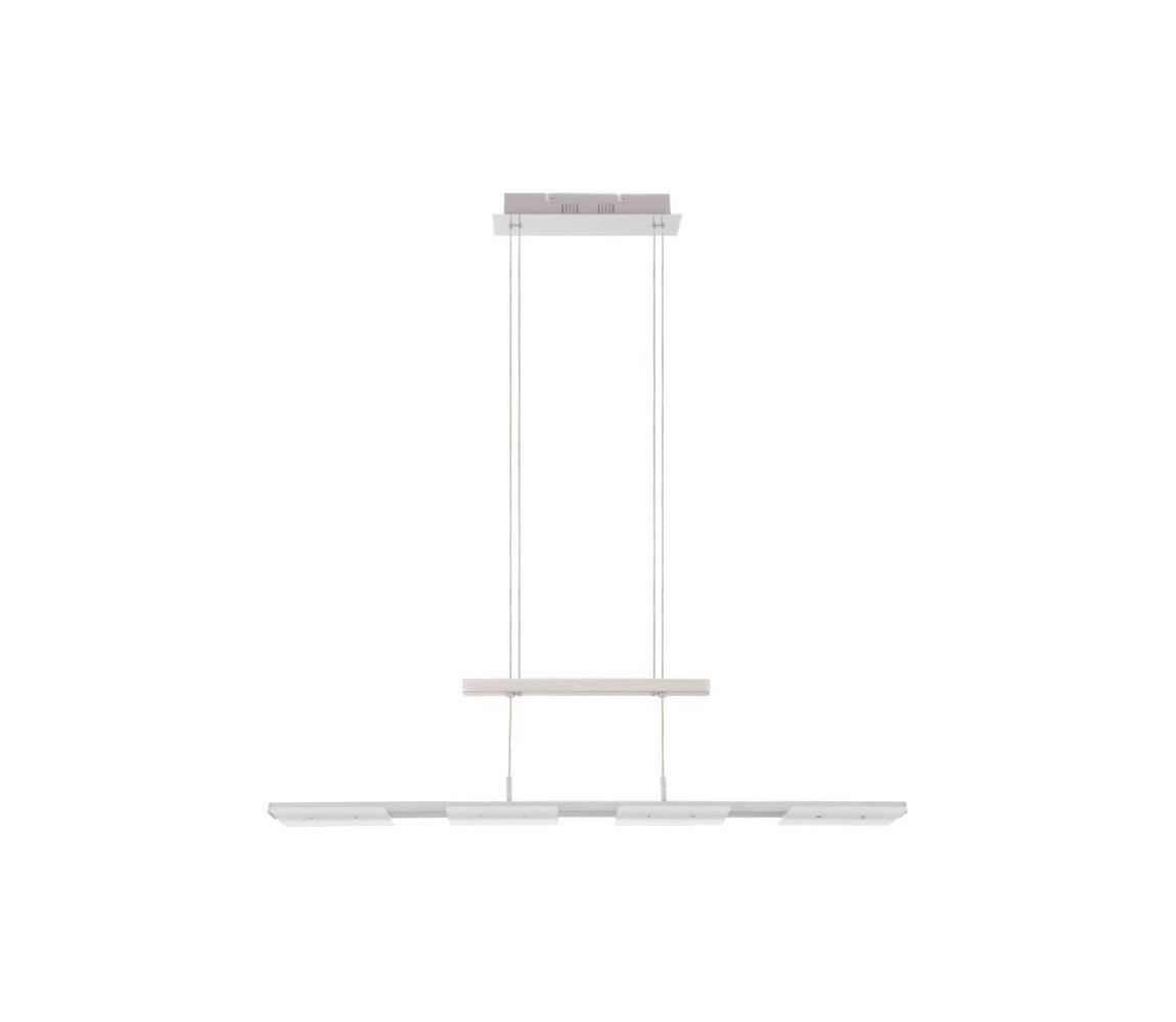 Eglo 54992 - LED Stm. lustr na lanku 4xLED/4,5W/230V matný chrom 54992