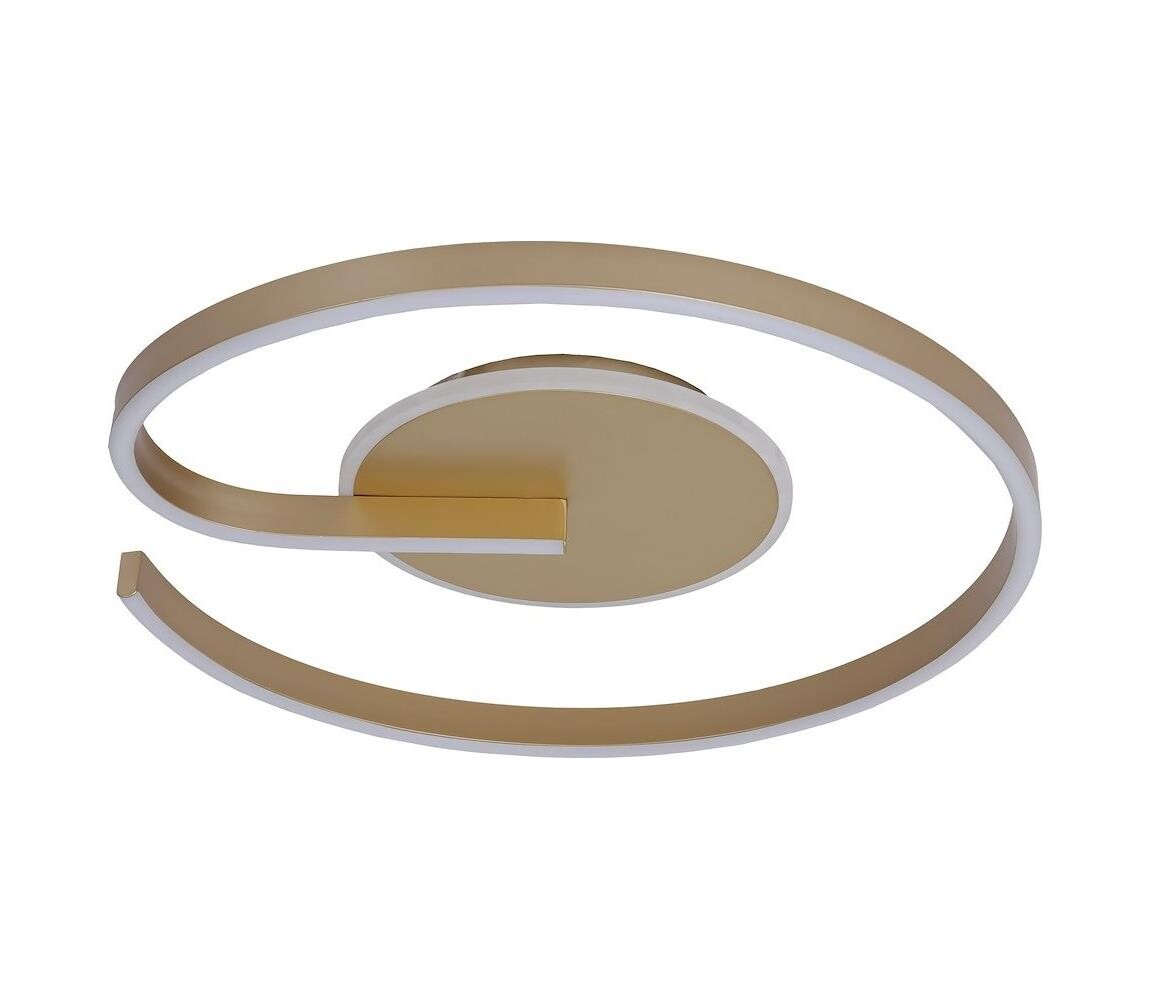 LED Stropní svítidlo LORENZO LED/22W/230V pr. 50 cm zlatá ML1849