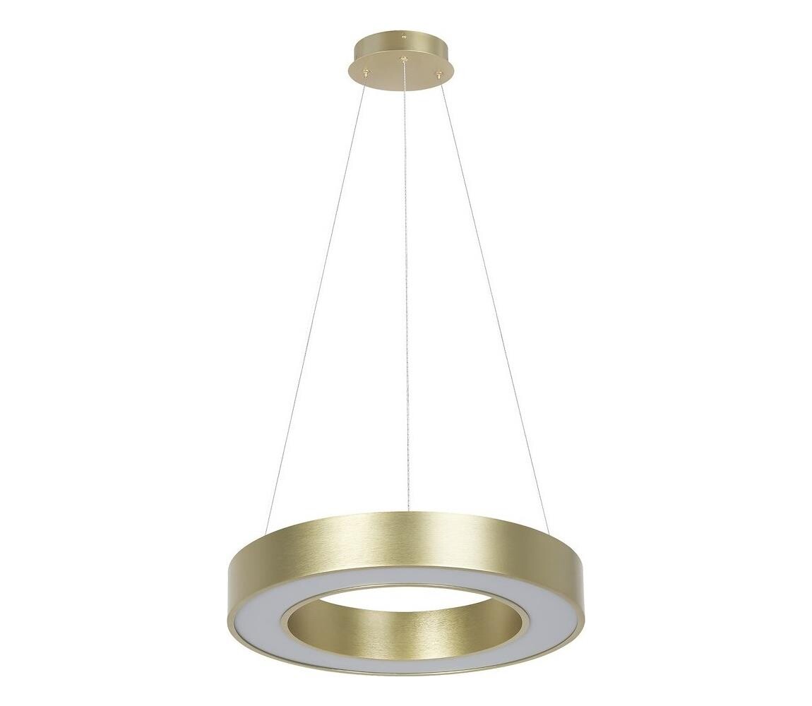 LED Lustr na lanku UNION LED/40W/230V 3000/4000/6500K pr. 40 cm zlatá ML1867