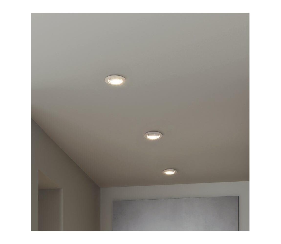 Eglo 902242 - SADA 3x LED Podh. bodové svítidlo BARRANCO 1xGU10/4,5W/230V bílá 902242