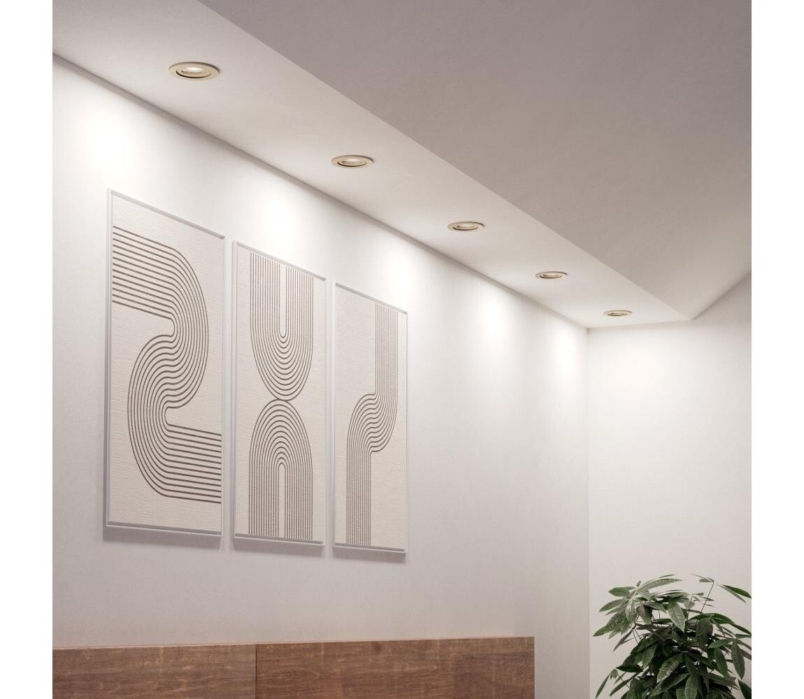 Eglo 902269 -SADA 5x LED Podhledové bodové svítidlo BARRANCO LED/4,8W/230V chrom 902269