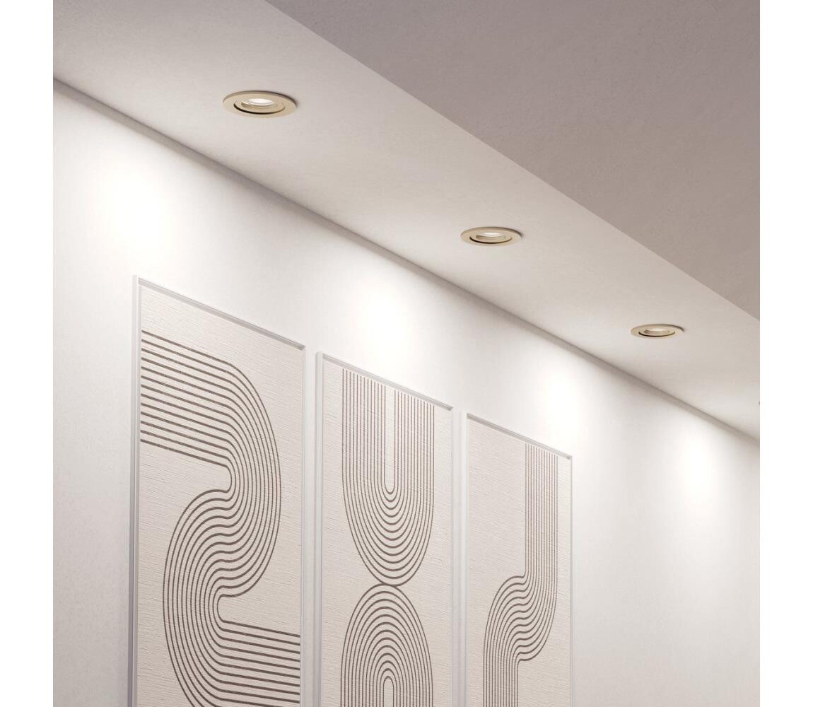 Eglo 902246 - SADA 3x LED Podh. bodové svítidlo BARRANCO 1xGU10/4,5W/230V chrom 902246