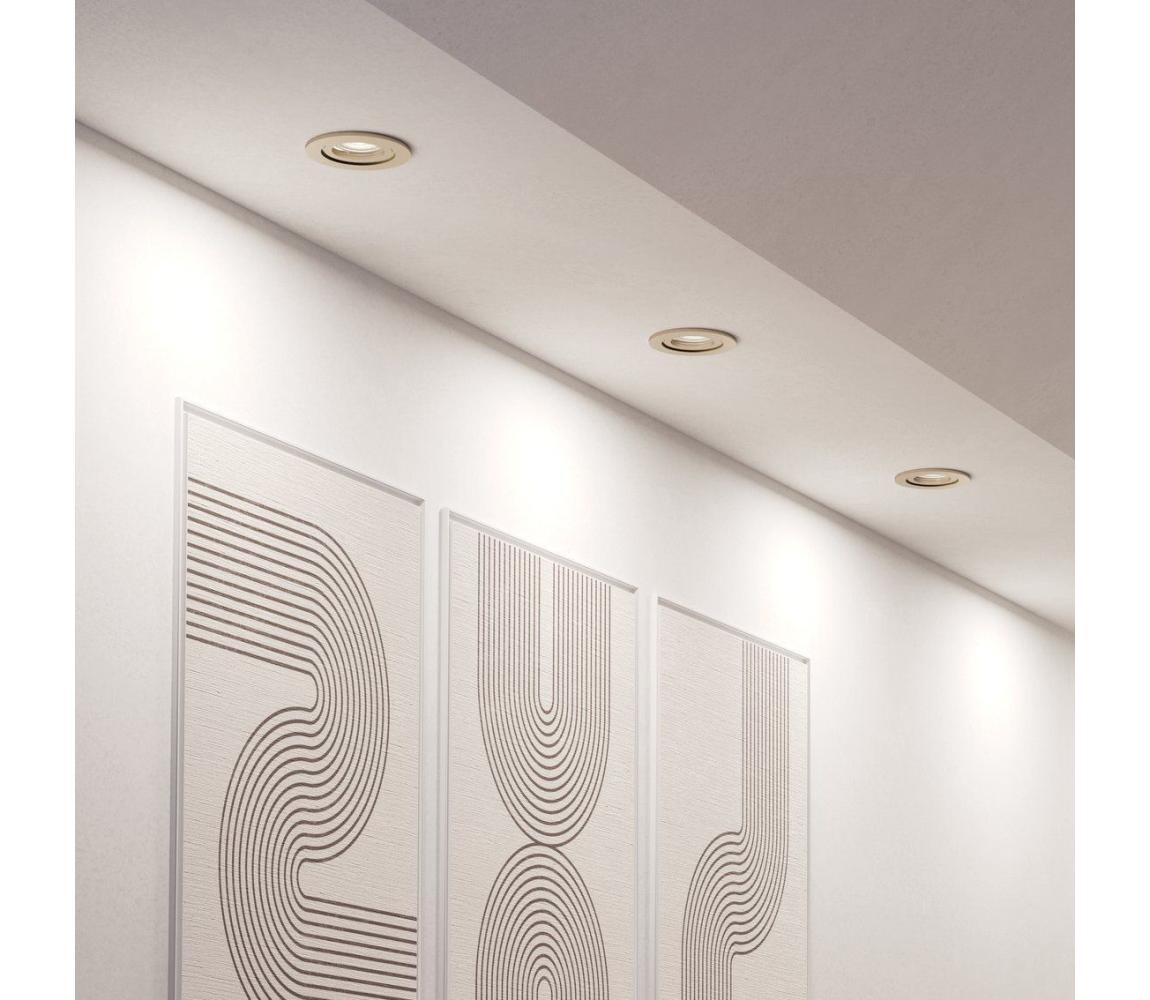 Eglo 902268 -SADA 3x LED Podhledové bodové svítidlo BARRANCO LED/4,8W/230V chrom 902268